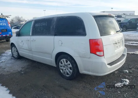 2016 Dodge Grand Caravan Se from USA, damaged, VIN 2C4RDGBG7GR106315